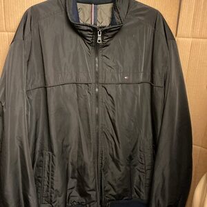 Tommy Hilfiger Men's Black Windbreaker